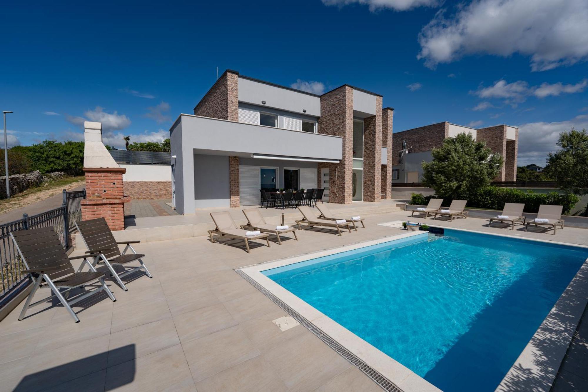 Villas Royal I With Private Pool Novalja Exterior photo
